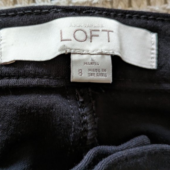 Loft black women’s slacks pants sz 6 or XS - Picture 9 of 11